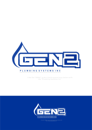 Logo-Design von alok bhopatkar für Gen2 Plumbing Systems Inc | Design: #28387791