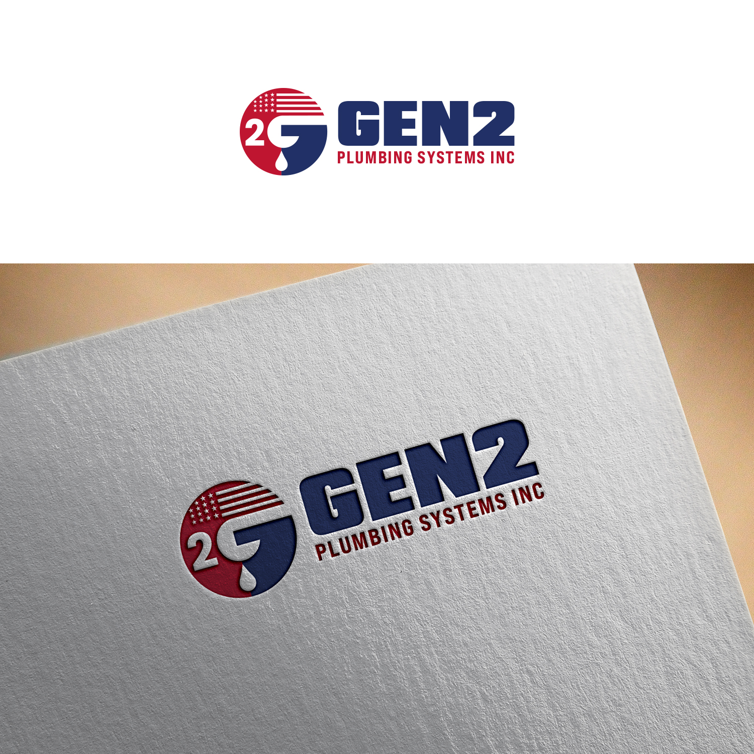Logo-Design von Maxo-Biz für Gen2 Plumbing Systems Inc | Design #28381427