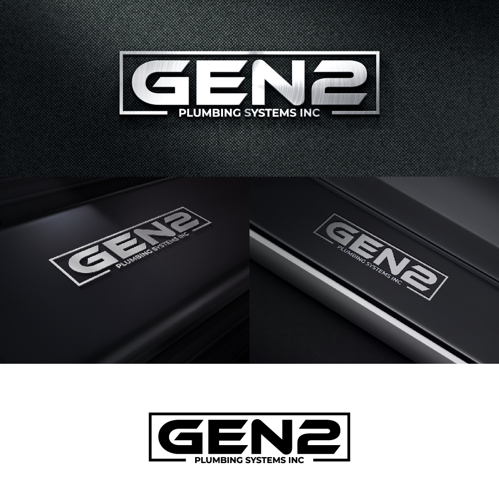 Logo-Design von AlphabetZero.co.uk für Gen2 Plumbing Systems Inc | Design #28234841