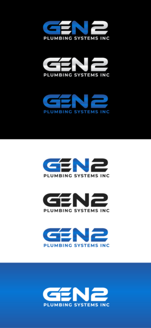 Logo-Design von AlphabetZero.co.uk für Gen2 Plumbing Systems Inc | Design: #28234843