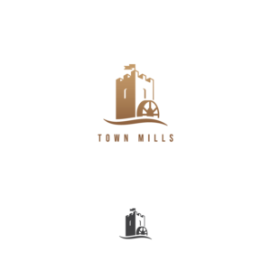The logo does not need to have text on it, if the design allows it to be used without text, however if it does have text, the name 