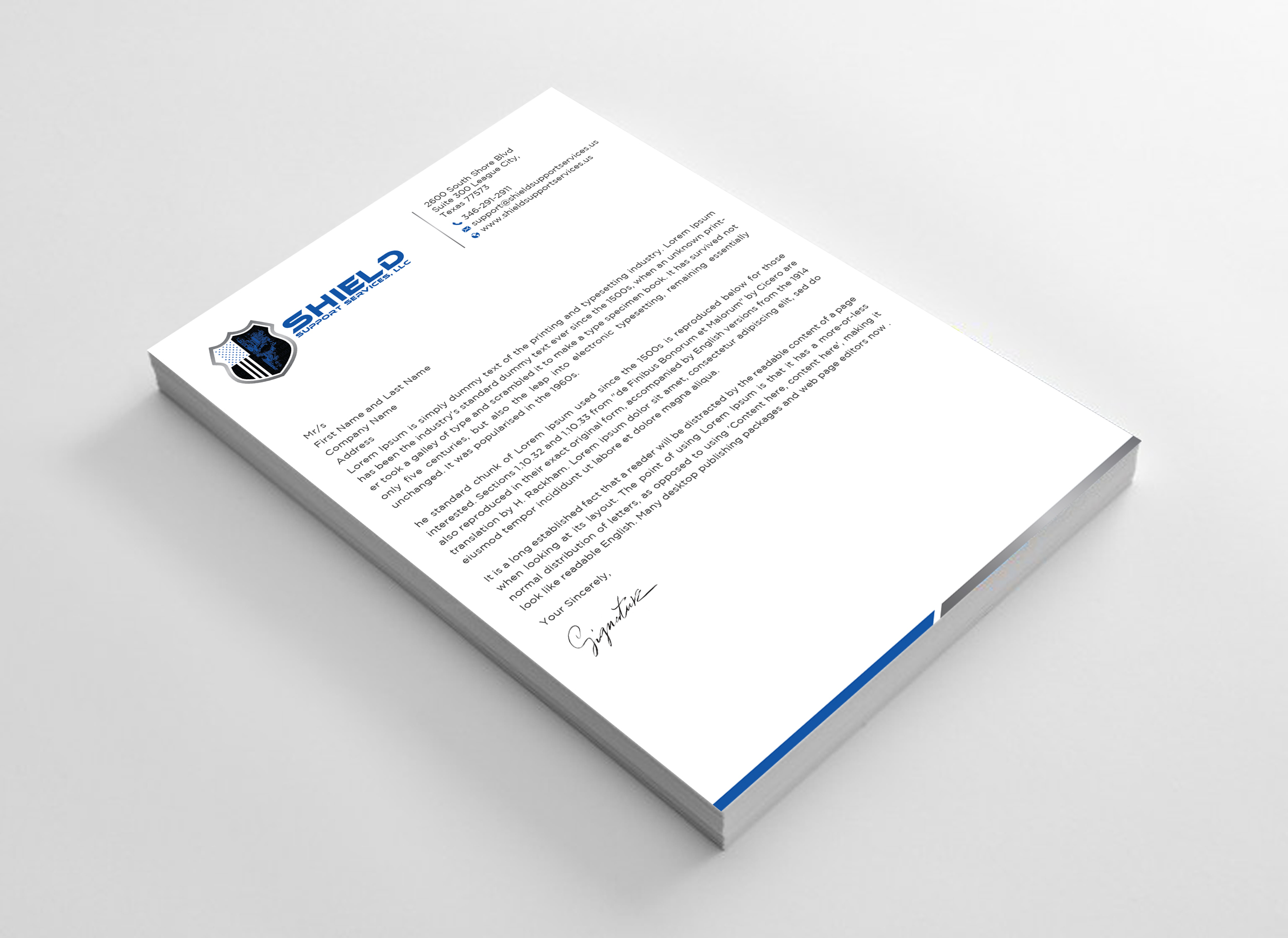 Letterhead Design by Uttom 2 for this project | Design #28223523