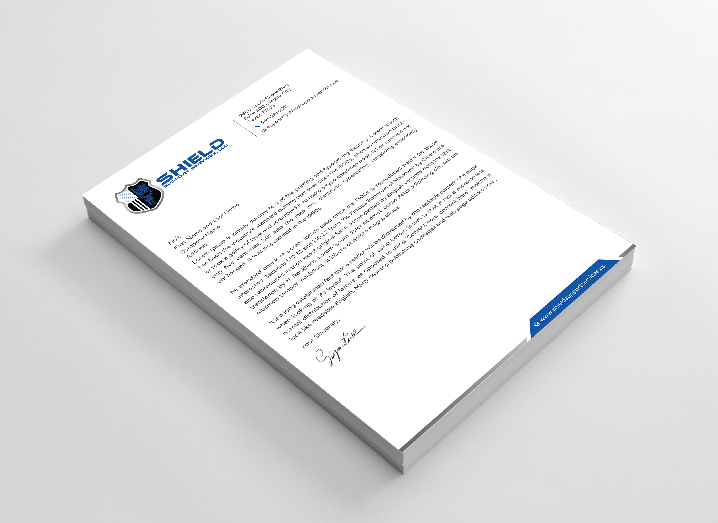 Letterhead Design by Uttom 2 for this project | Design #28223525