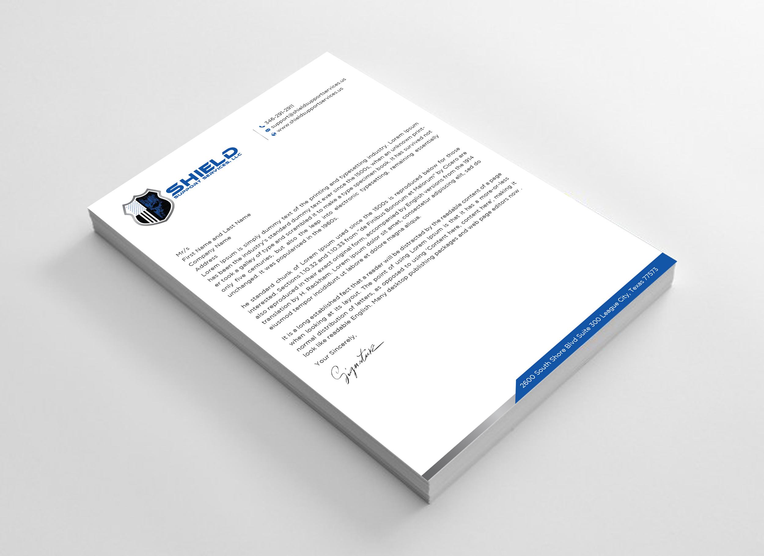 Letterhead Design by Uttom 2 for this project | Design #28223526