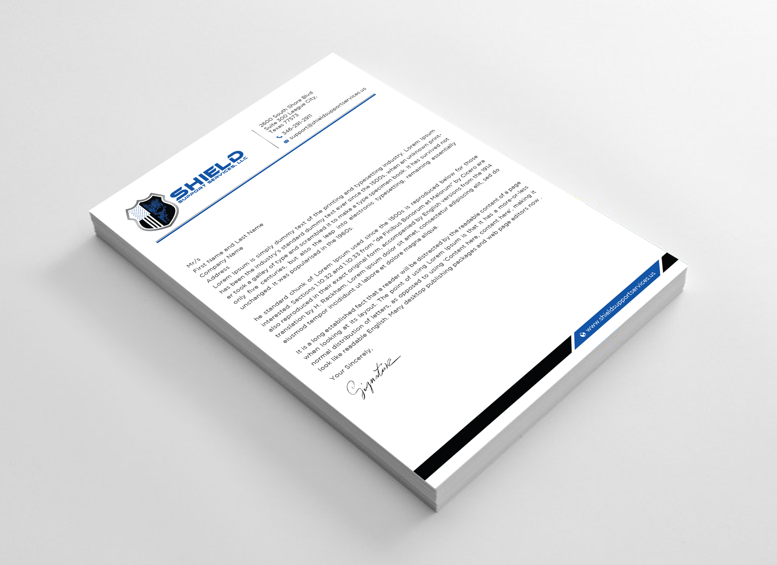 Letterhead Design by Uttom 2 for this project | Design #28223550