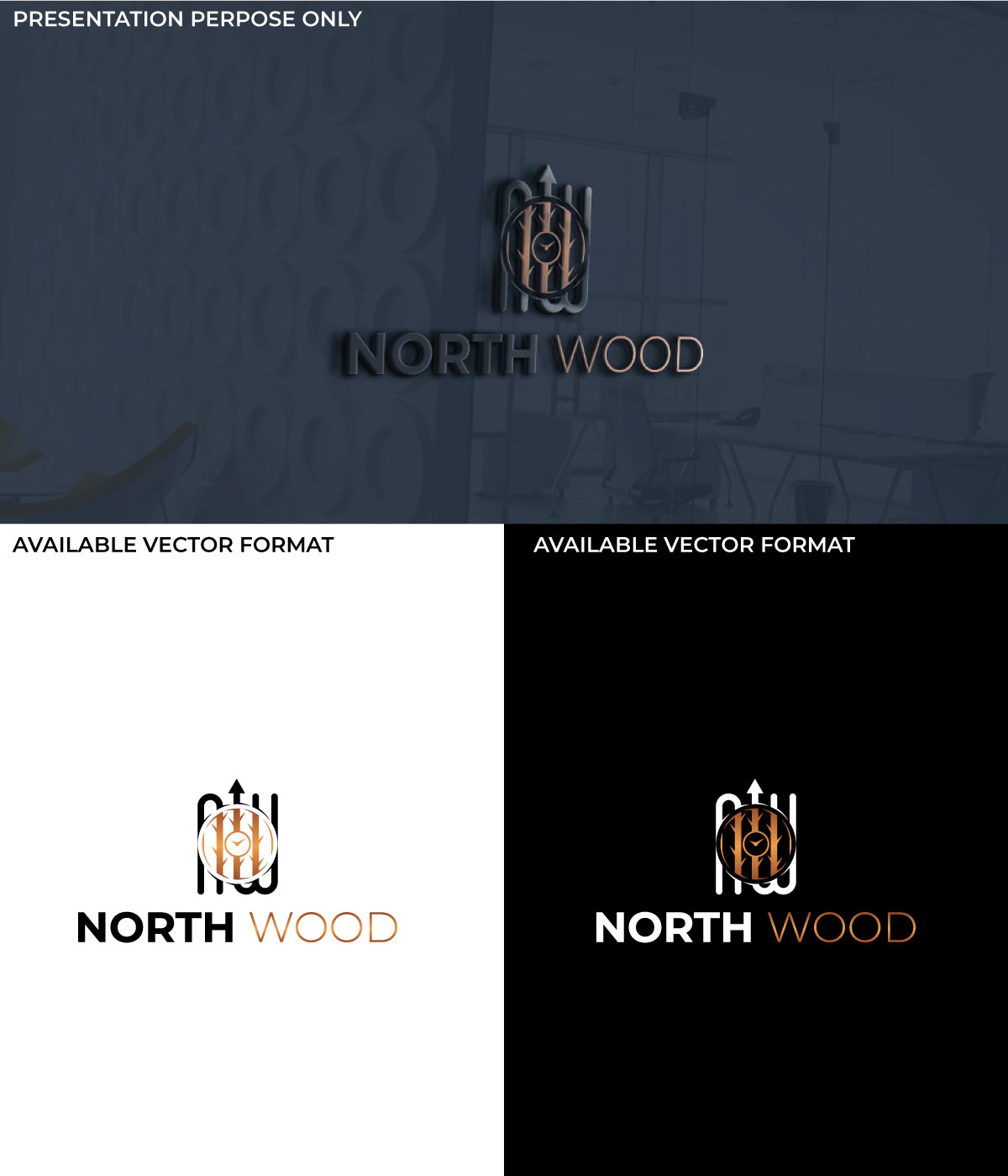 Logo-Design von RS_Design für North Wood | Design #28230538