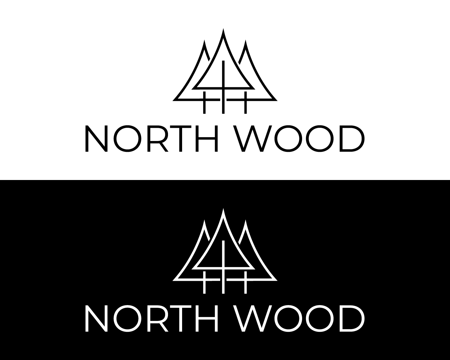Logo Design by Box Graphic for North Wood | Design #28243718