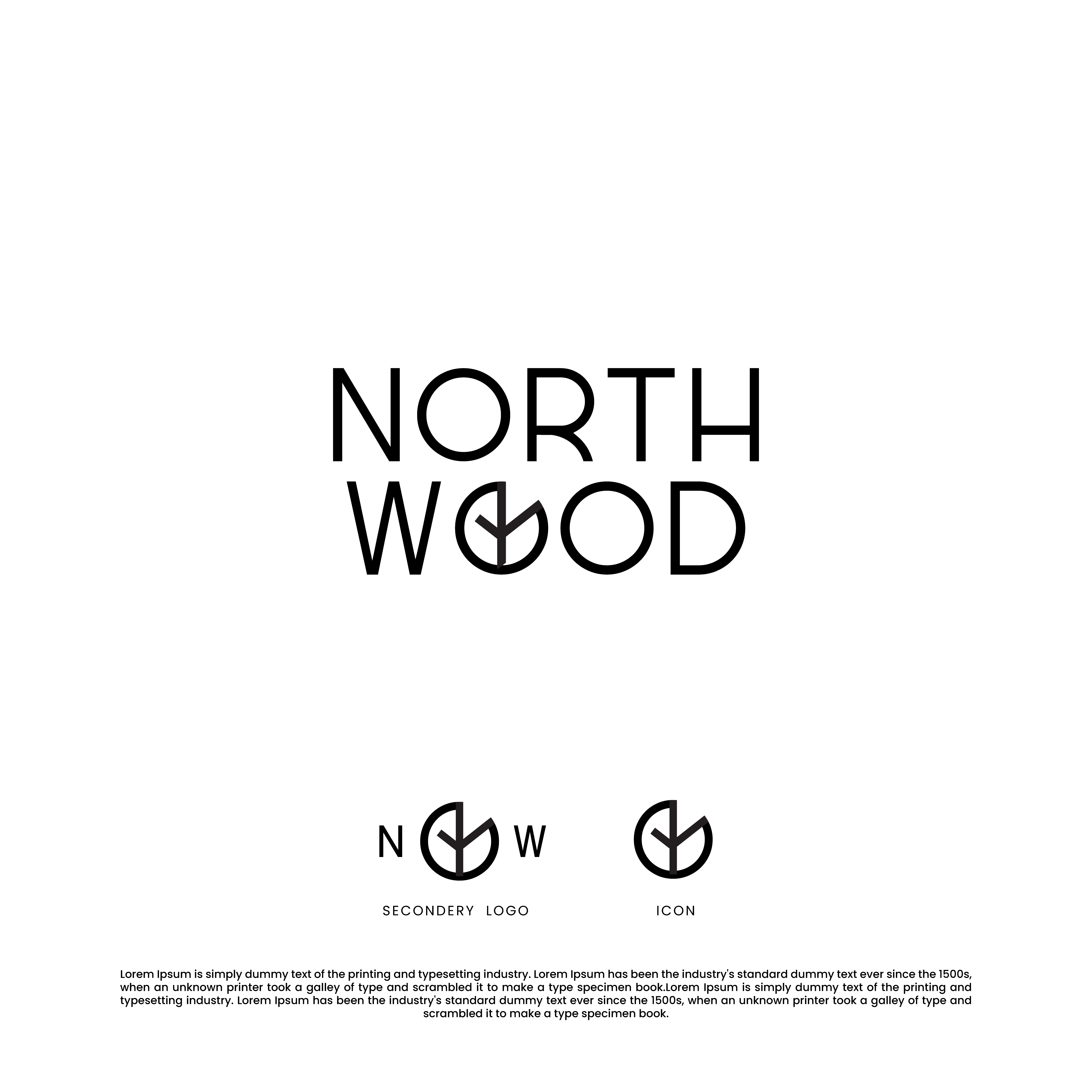 Logo Design by pixelra for North Wood | Design #28224789