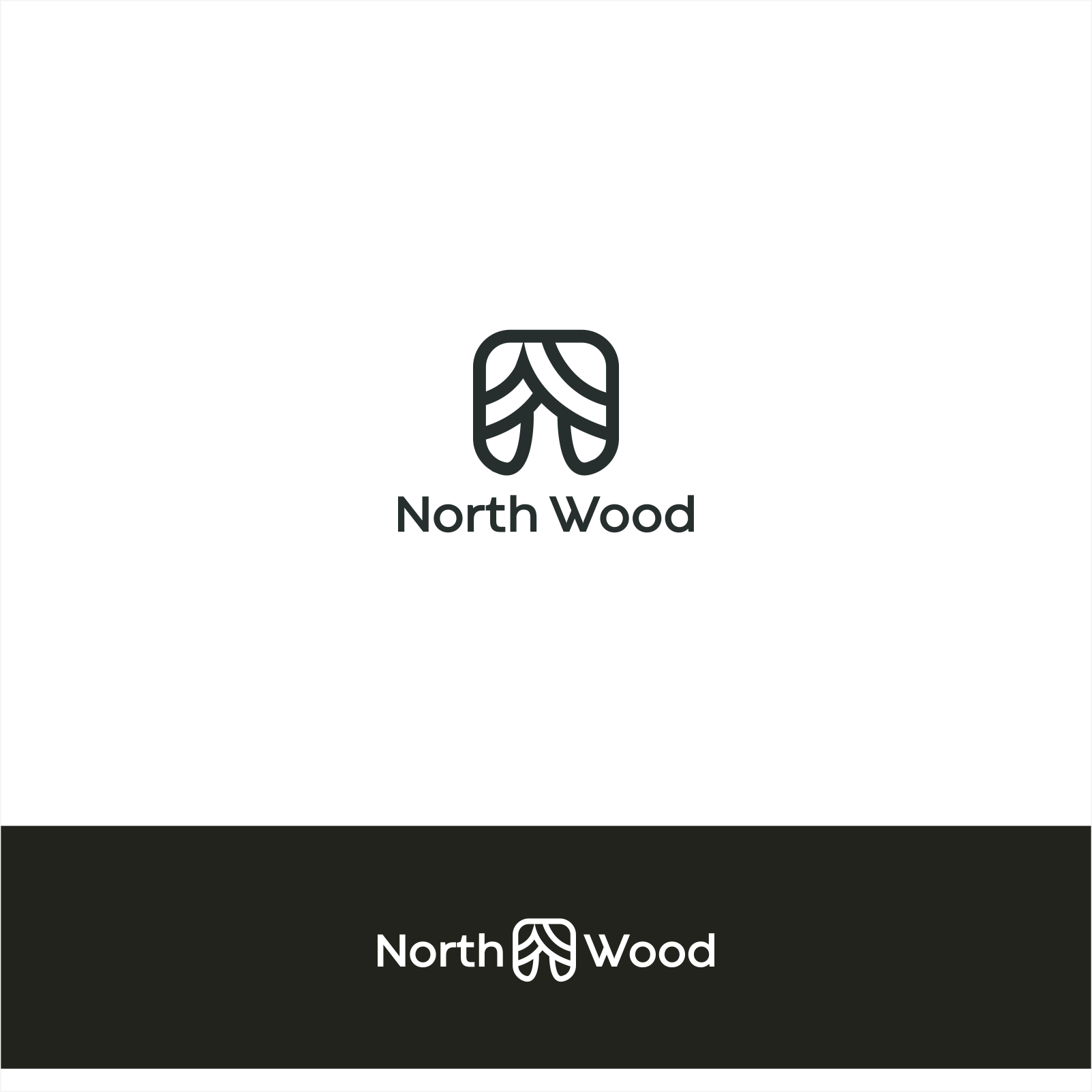Logo-Design von Arham Hidayat für North Wood | Design #28238717