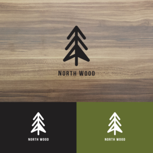 Logo Design by zimple for North Wood | Design: #28225795