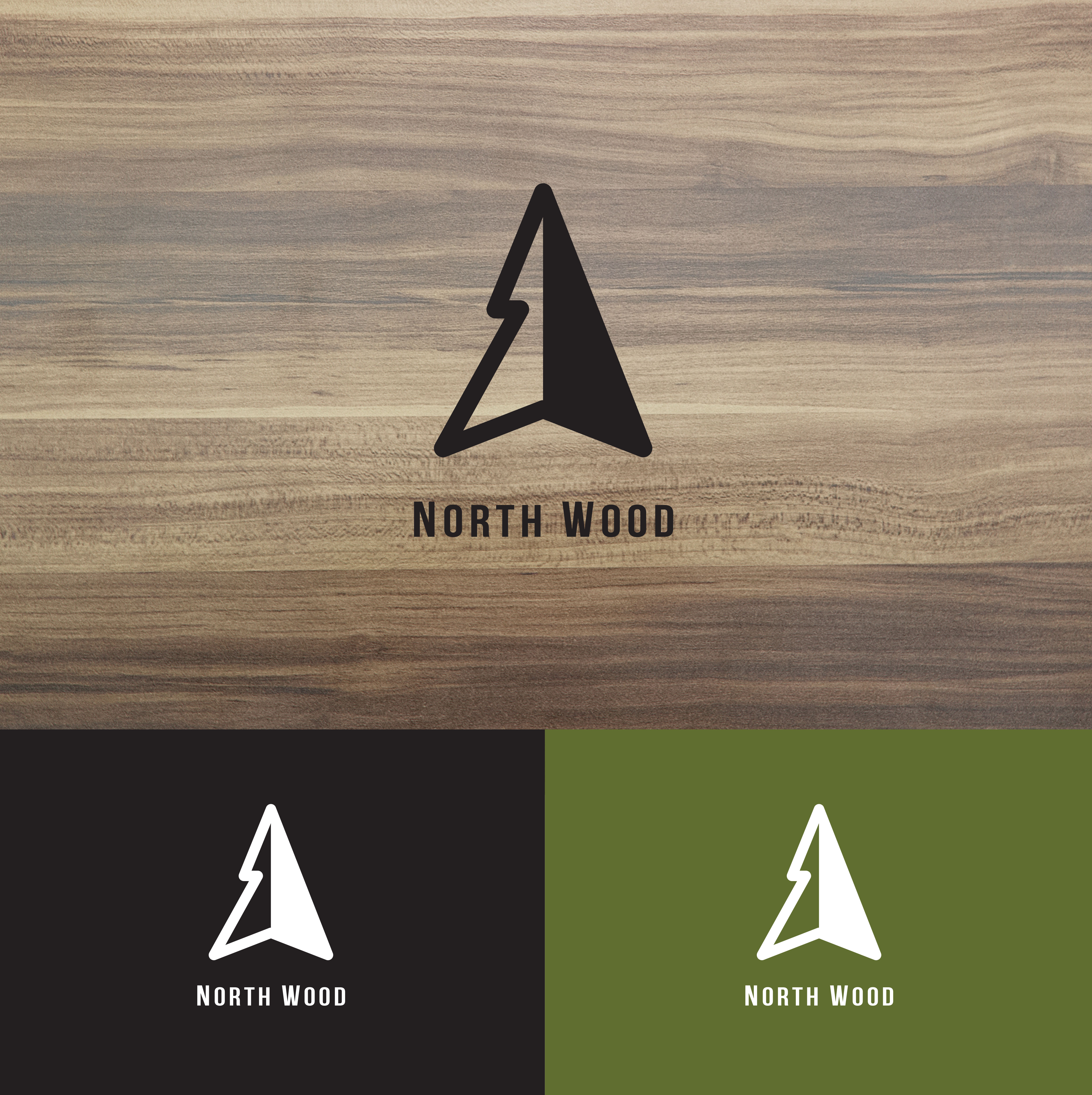 Logo-Design von zimple für North Wood | Design #28227704