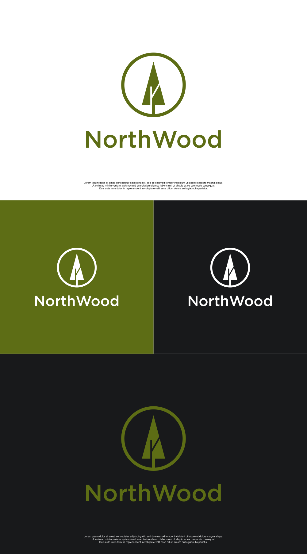 Logo-Design von MASH Std für North Wood | Design #28228097