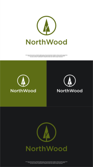 Logo Design by MASH Std for North Wood | Design: #28228097