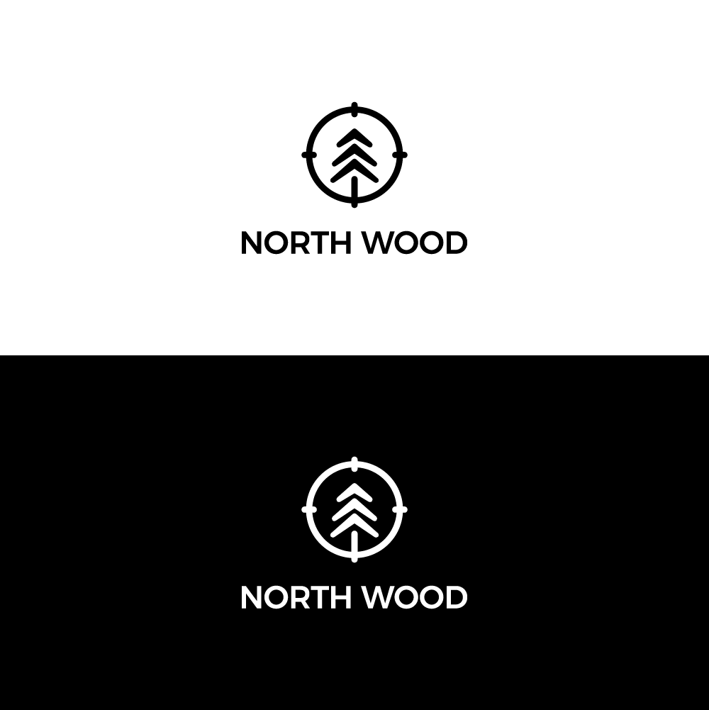 Logo Design by Mofuza for North Wood | Design #28229359