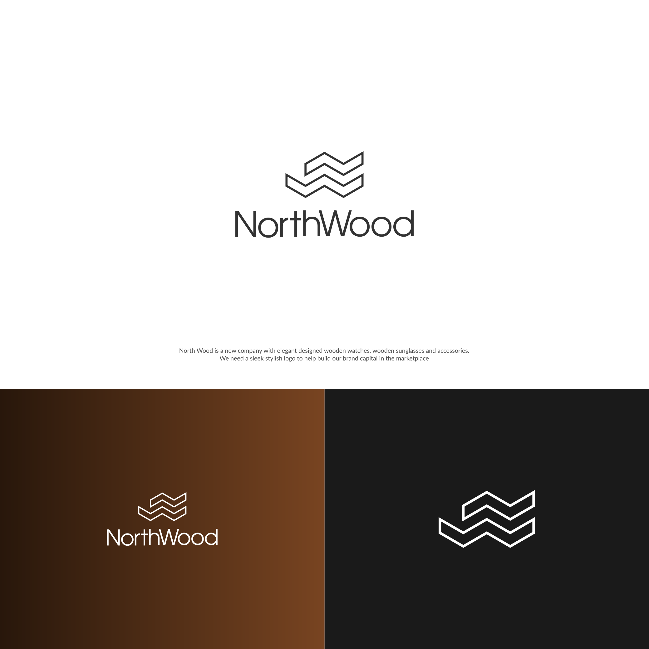 Logo-Design von GraphicSujit für North Wood | Design #28250225