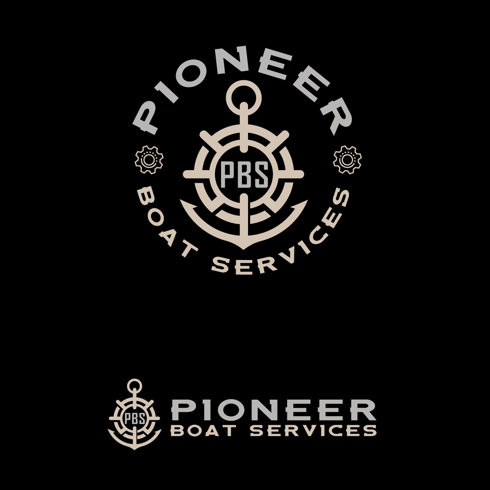 Logo Design by Farhad Kreative for Pioneer Boat Services | Design #28223581