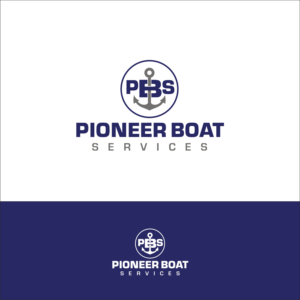 Diseño de Logo por darshan Arts para Pioneer Boat Services | Diseño #28223717