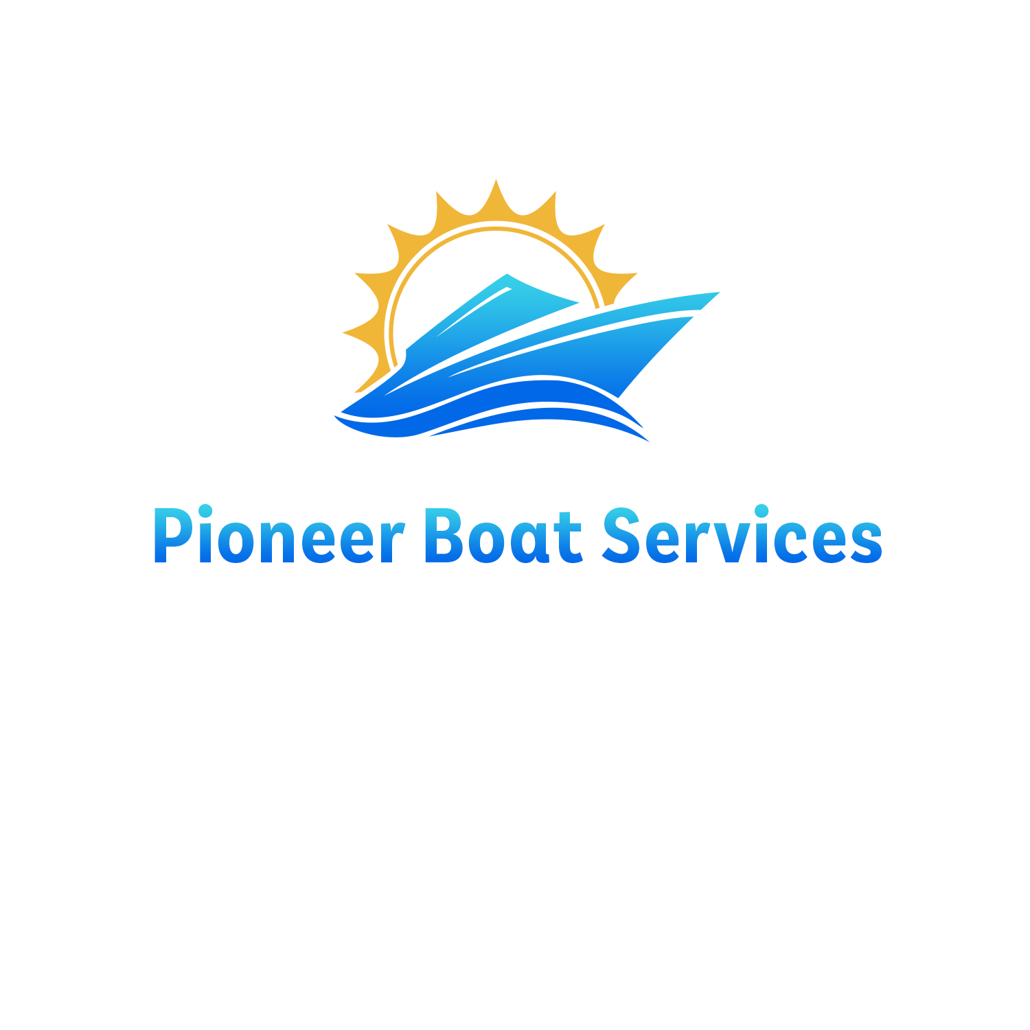 Logo Design by borzoid for Pioneer Boat Services | Design #28224103