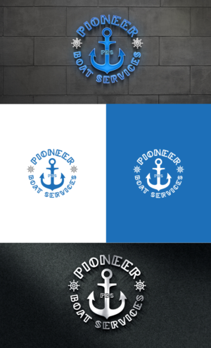 Logo Design by GLDesigns for Pioneer Boat Services | Design: #28225216