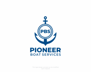 Logo Design by MBARO for Pioneer Boat Services | Design: #28226891