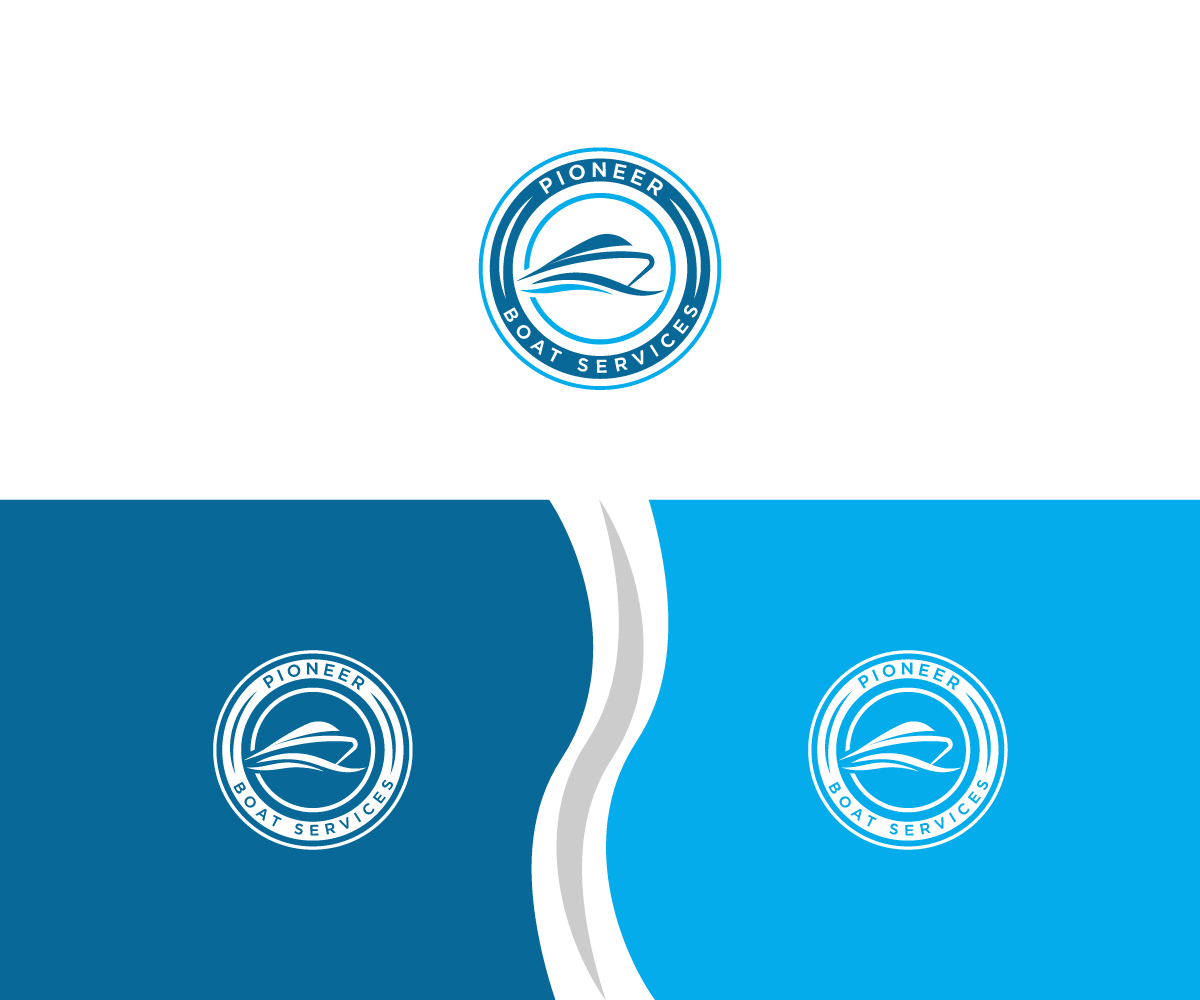 Logo Design by fauzan harun for Pioneer Boat Services | Design #28226603