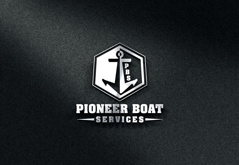 Logo Design by jaxondesign for Pioneer Boat Services | Design #28223326