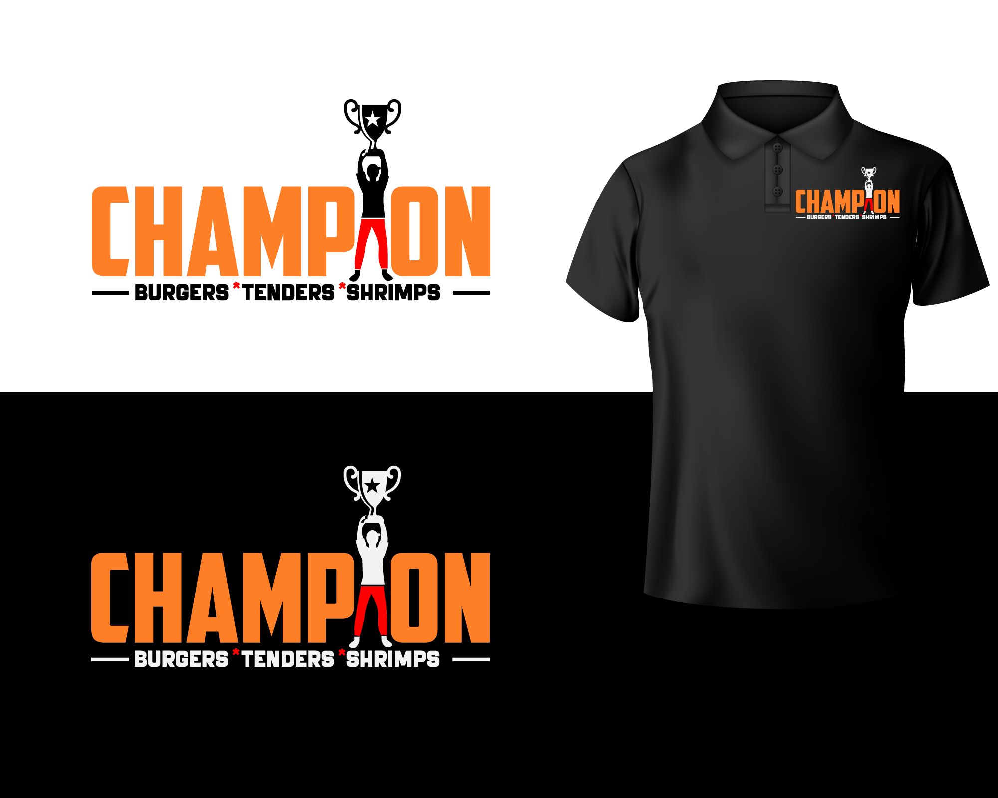 Logo Design by Farhad Kreative for Next Step Management dba Champion | Design #28229685