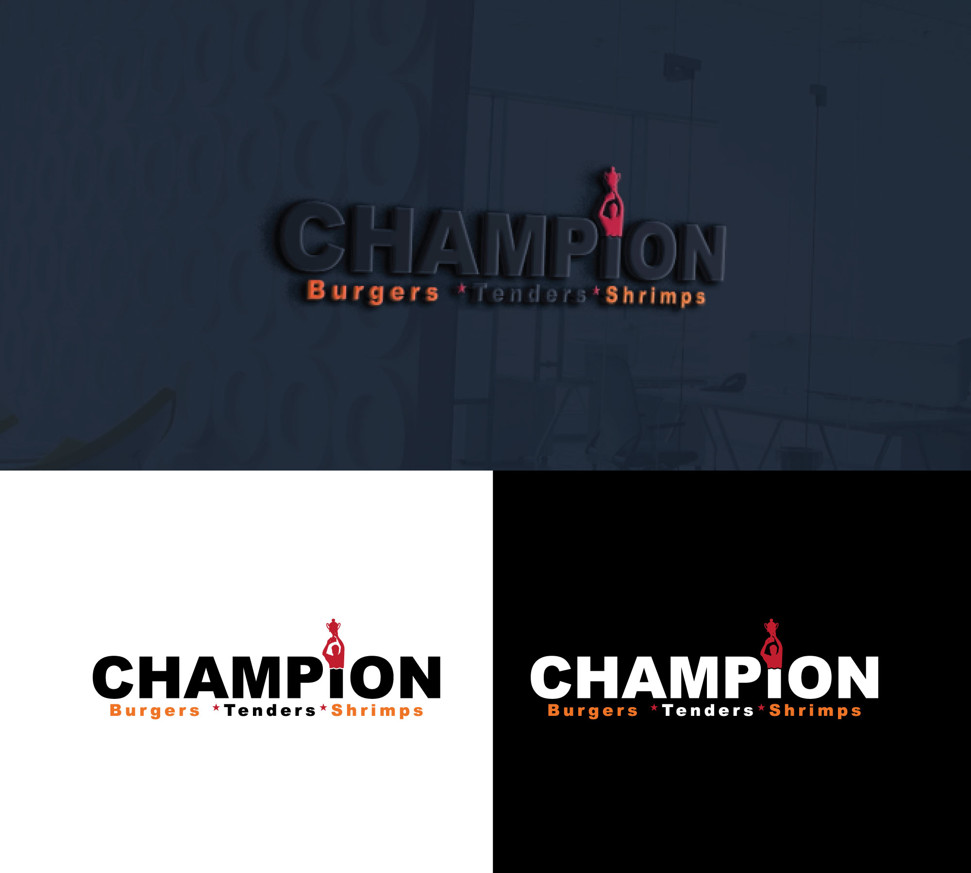 Logo Design by RRR Design for Next Step Management dba Champion | Design #28229598