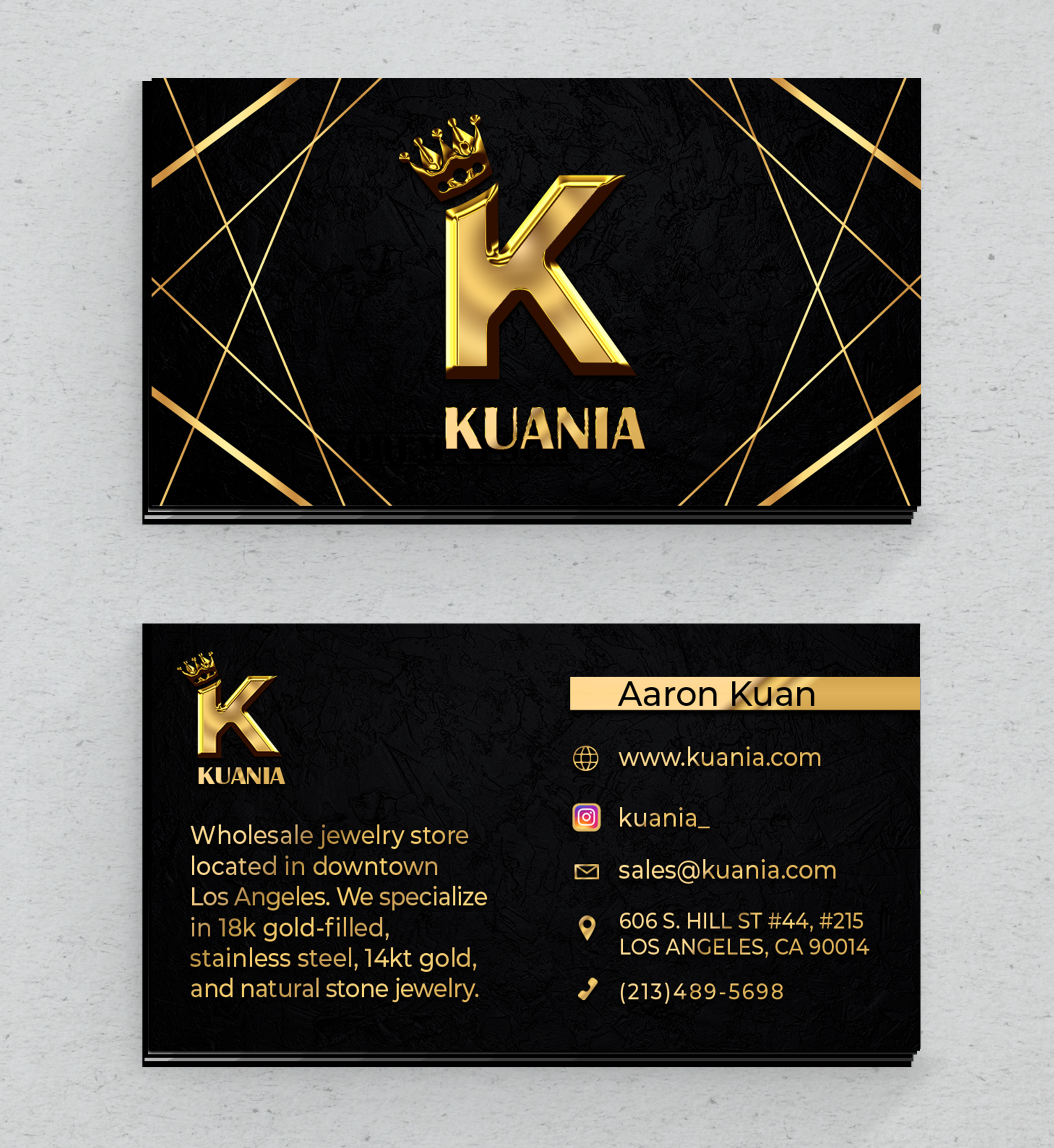 Visitenkarten-Design von TALIA für dieses Projekt | Design #28226644