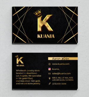 Diseño de Tarjeta de Presentación por TALIA para este proyecto | Diseño #28226644