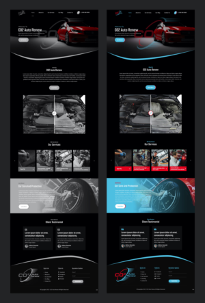 Web Design by pb for Co2 Auto Renew LLC | Design: #28231411