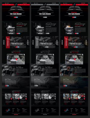 Web Design by pb for Co2 Auto Renew LLC | Design: #28237256
