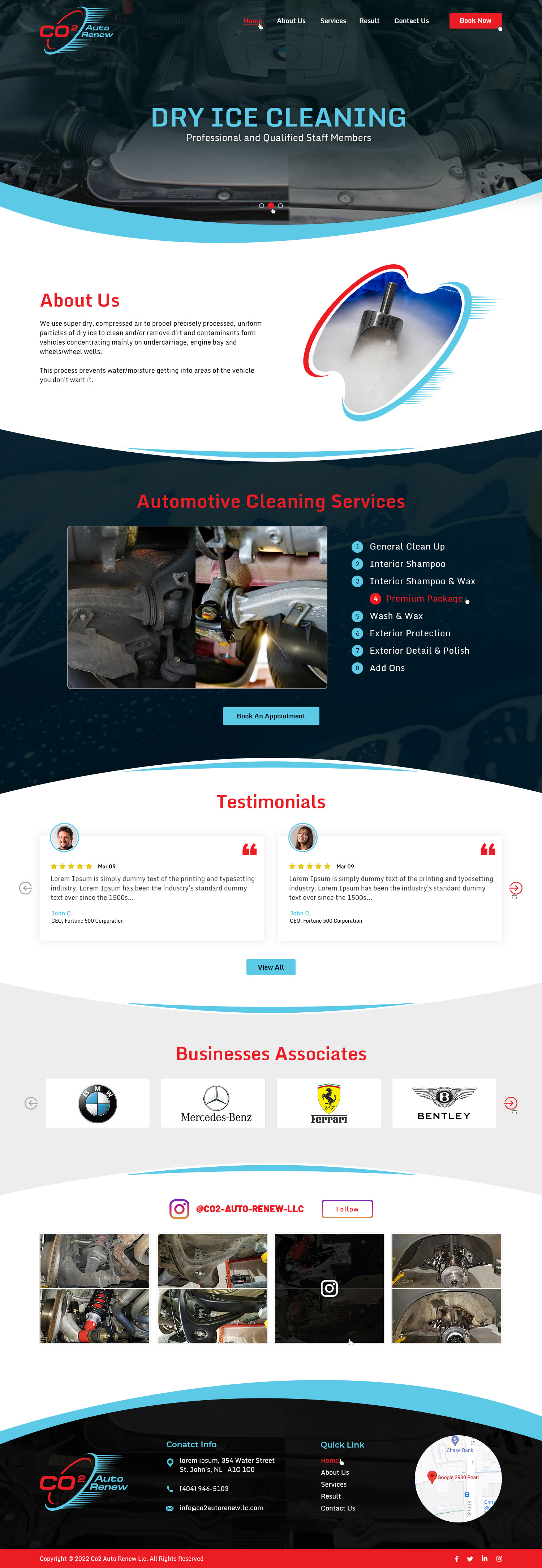 Diseño Web por Ved Web Services para Co2 Auto Renew LLC | Diseño #28243674