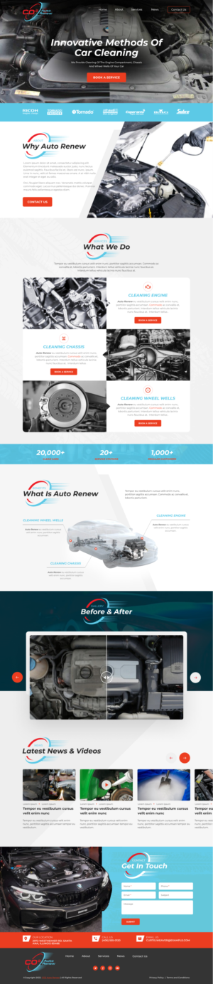 Web Design by *mary for Co2 Auto Renew LLC | Design #28235768