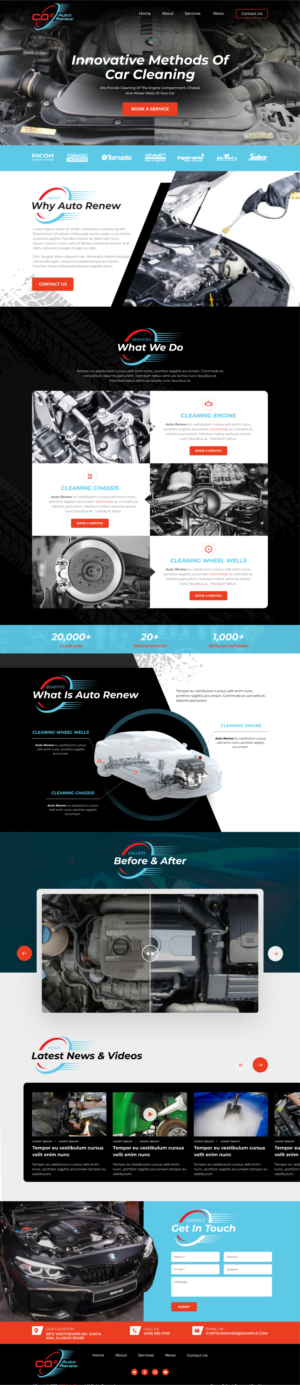 Web Design by *mary for Co2 Auto Renew LLC | Design: #28238230