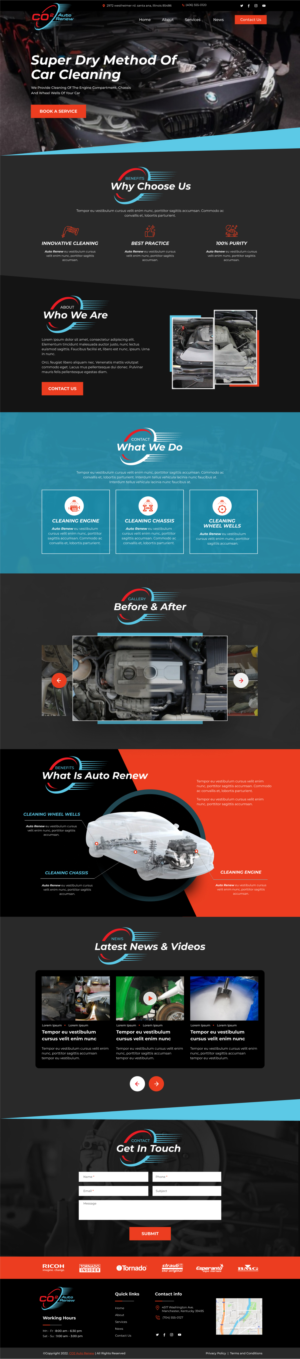Web Design by *mary for Co2 Auto Renew LLC | Design: #28238231
