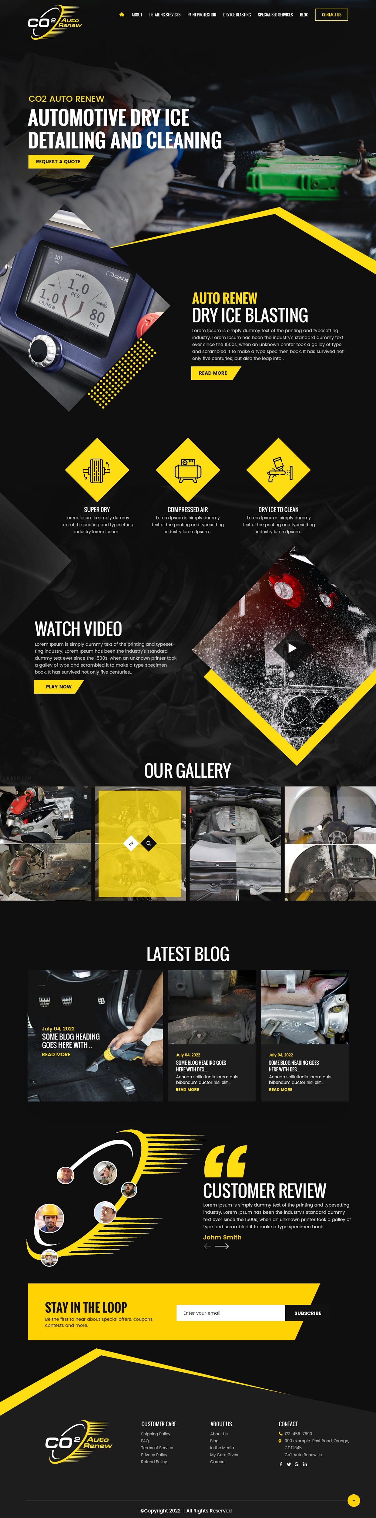 Web Design by nzdesigners for Co2 Auto Renew LLC | Design #28235676