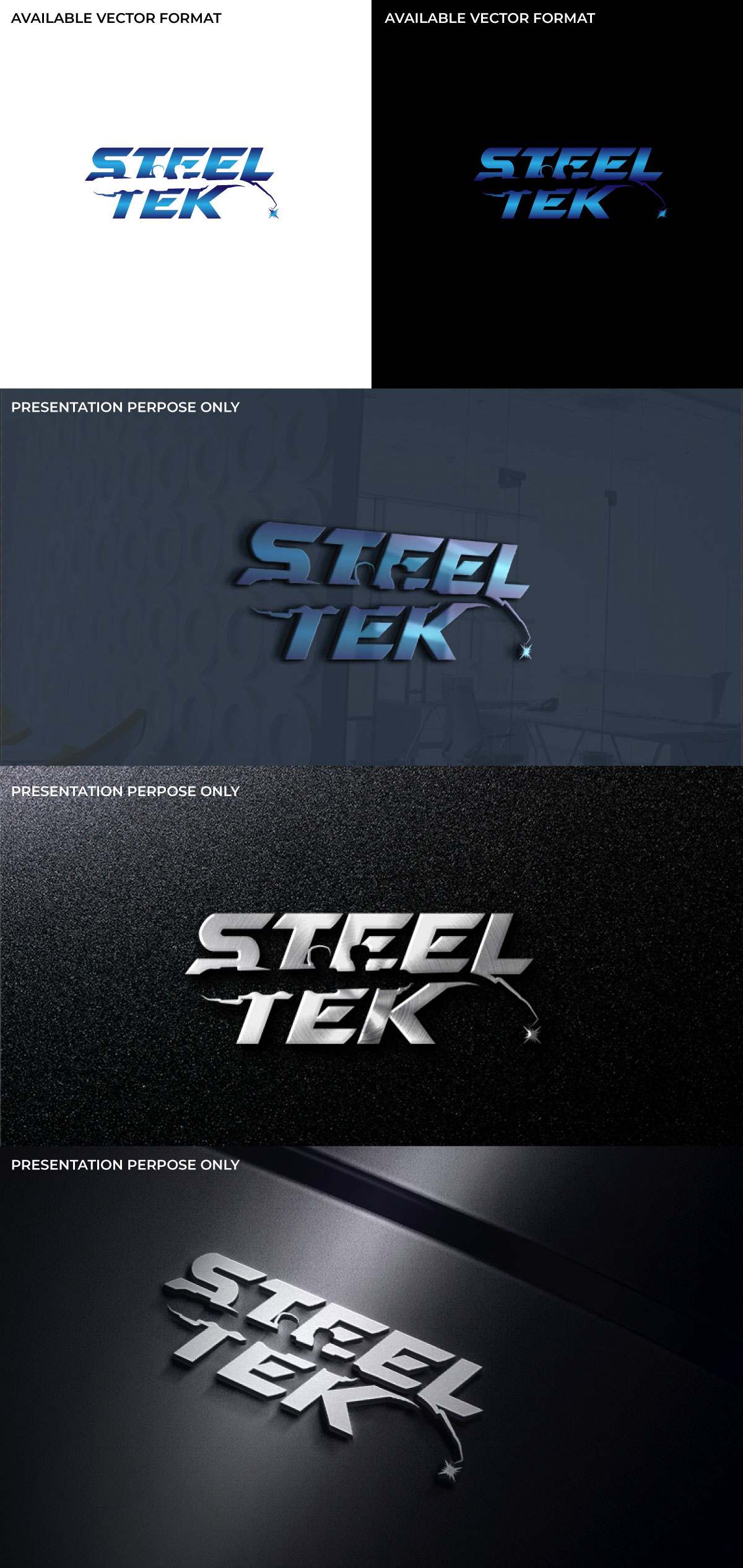 Diseño de Logo por RS_Design para Steeltek Engineering | Diseño #28225603