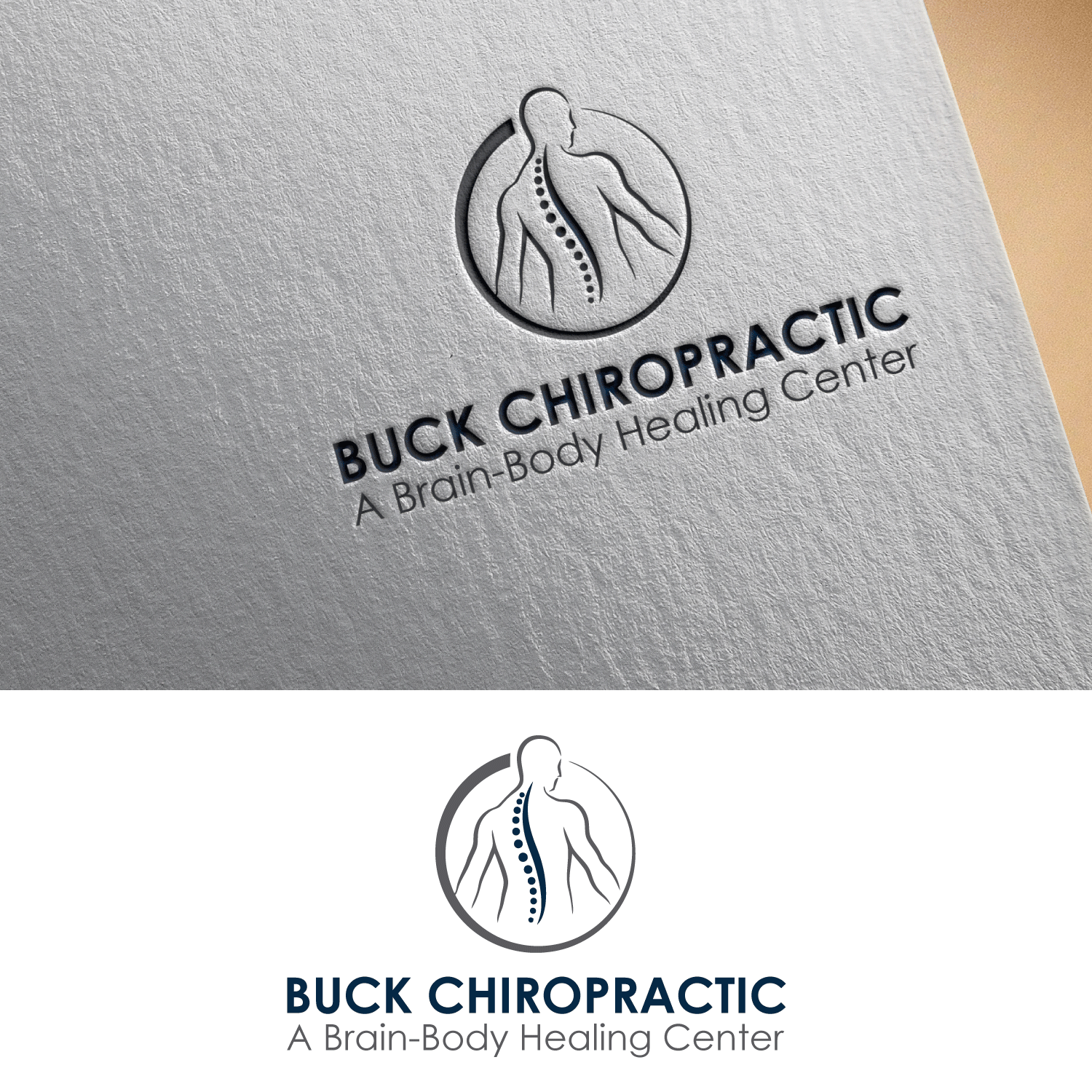 Logo Design by Salman125 for Buck Chiropractic | Design #28232213