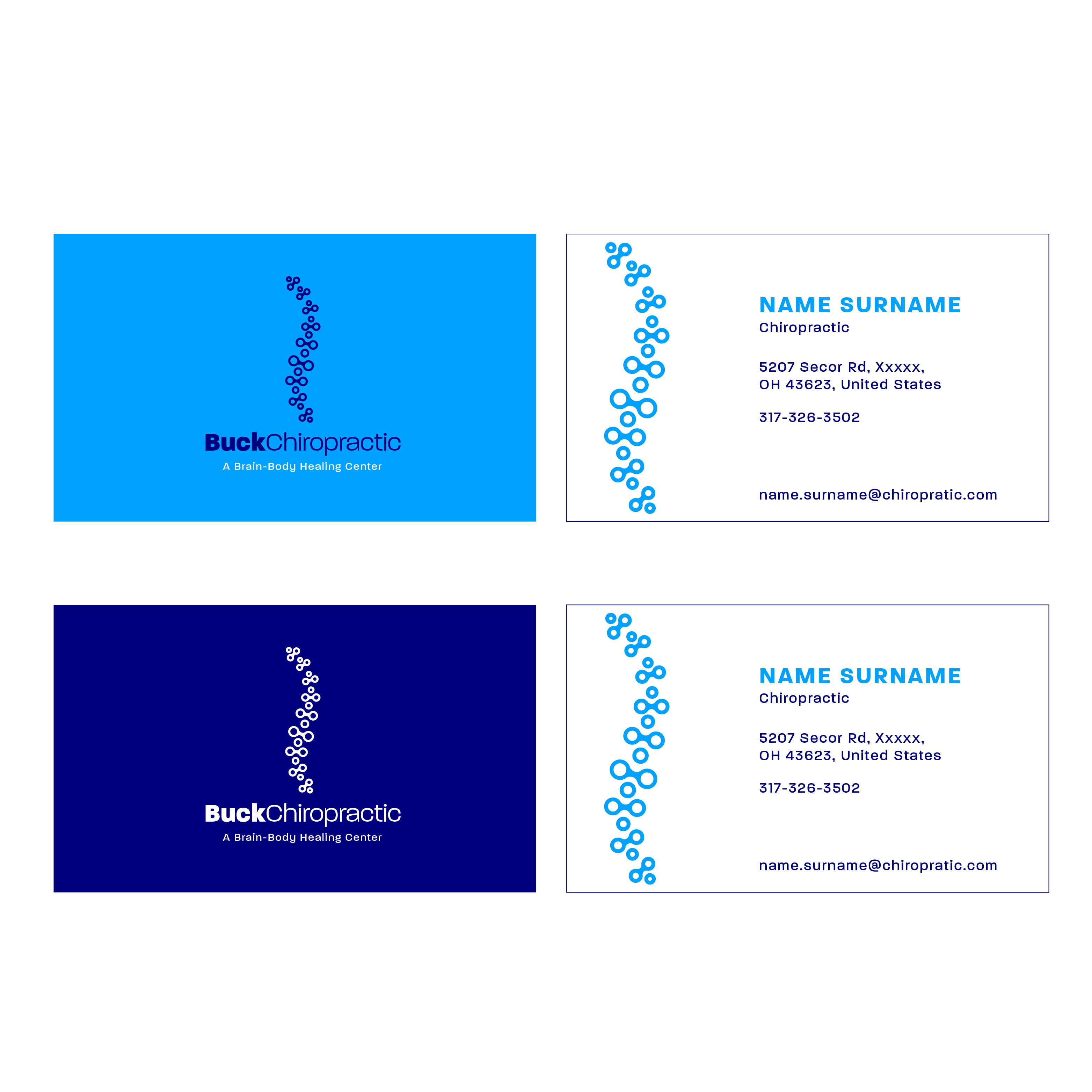Diseño de Logo por _Dudas_ para Buck Chiropractic | Diseño #28229304
