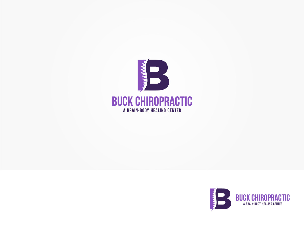 Logo Design by Atvento Graphics for Buck Chiropractic | Design #28253860