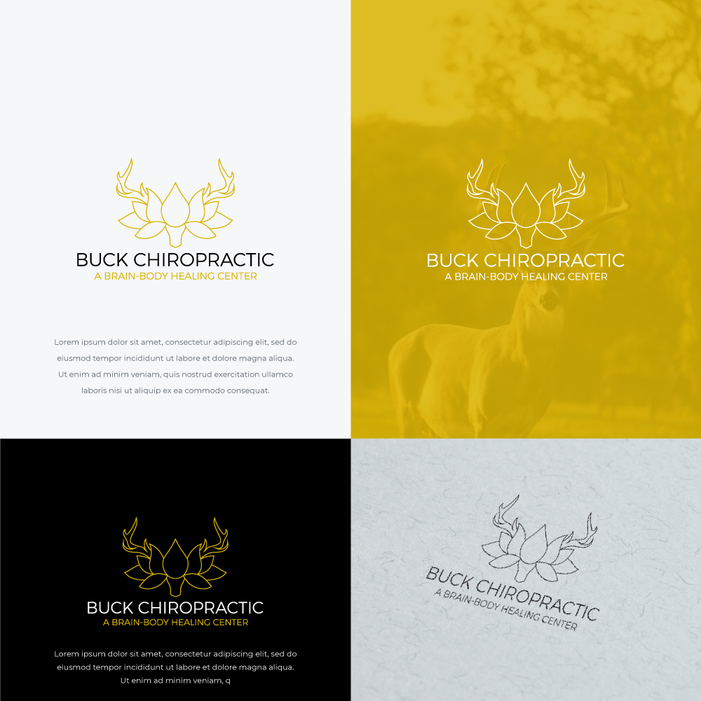 Logo Design by HWdesigns for Buck Chiropractic | Design #28246925