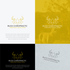 Diseño de Logo por HWdesigns para Buck Chiropractic | Diseño #28246925