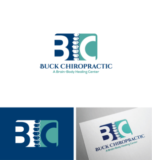 Buck Chiropractic        A Brain-Body Healing Center | Diseño de Logo por Deziners Zone