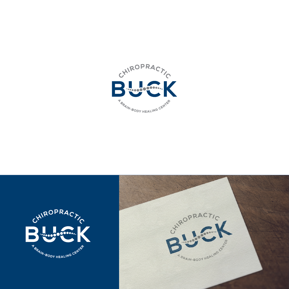 Logo Design by AL-BARAKAH for Buck Chiropractic | Design #28229194