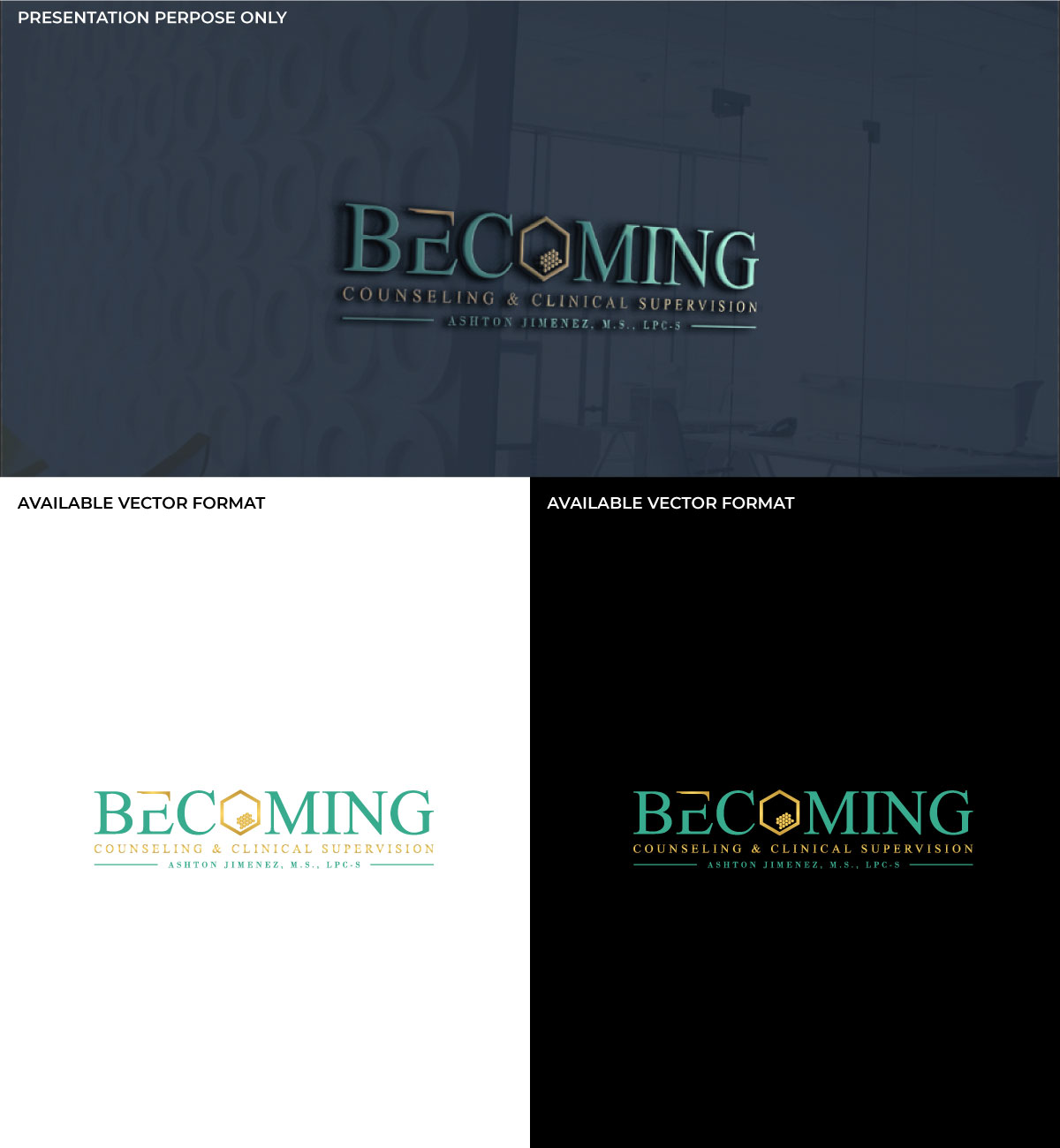 Design de Logo par RS_Design pour Becoming Counseling & Clinical Supervision  | Design #28228837