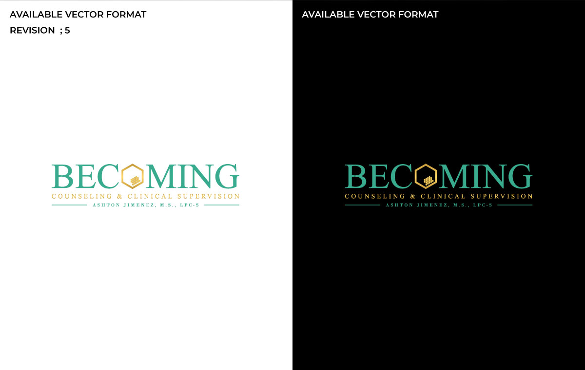 Logo Design by RS_Design for Becoming Counseling & Clinical Supervision  | Design #28239131