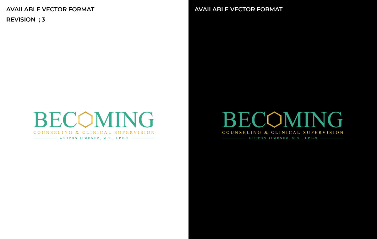 Logo-Design von RS_Design für Becoming Counseling & Clinical Supervision  | Design #28239139