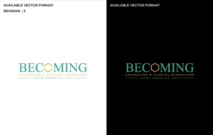 Logo Design by RS_Design for Becoming Counseling & Clinical Supervision  | Design: #28239139
