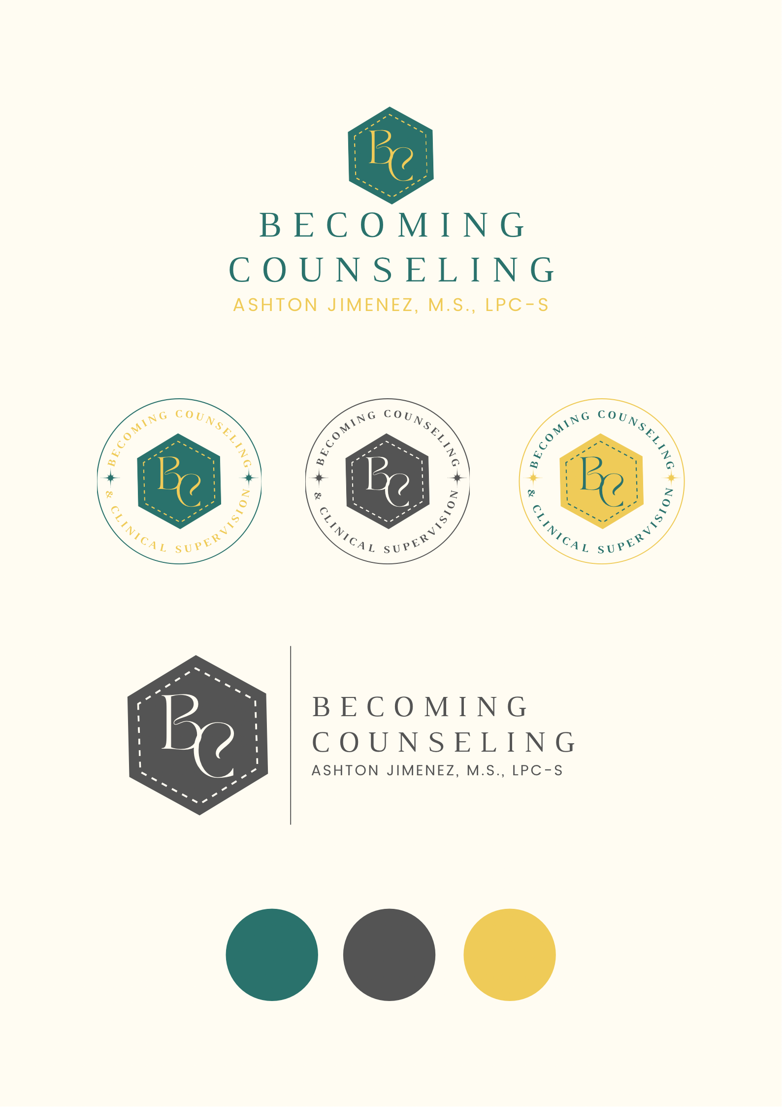 Logo-Design von Anukriti Srivastava für Becoming Counseling & Clinical Supervision  | Design #28232619